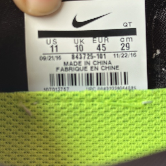 Men's Nike LUNARGLIDE 8 Running Shoes 843725-101 - Picture 3 of 6